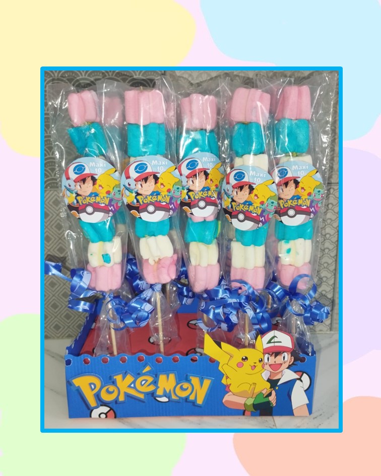 Brochetas de malvaviscos