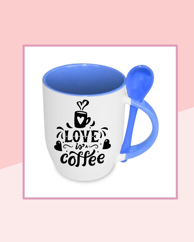 Taza con cuchara