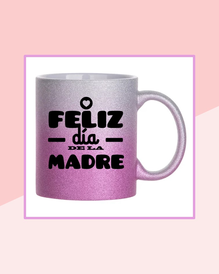 Taza Glitter Degrade